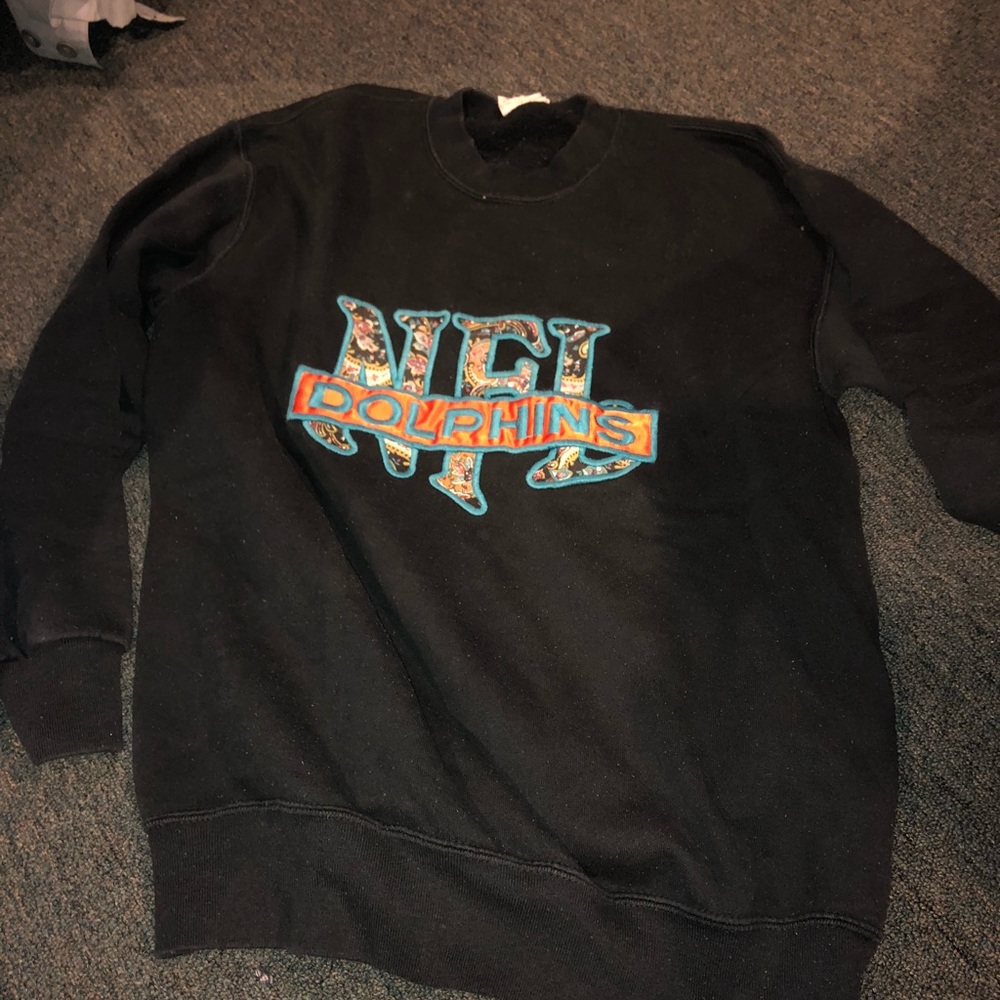 NFL 90s Vintage Miami Dolphins XL Nutmeg